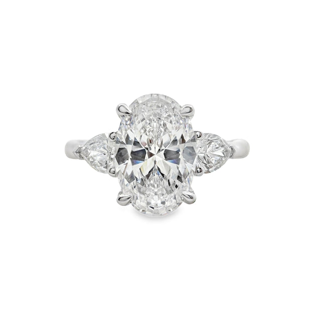 A. JAFFE Diamond Engagement Ring