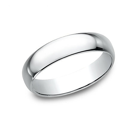 Benchmark White Gold Wedding Band