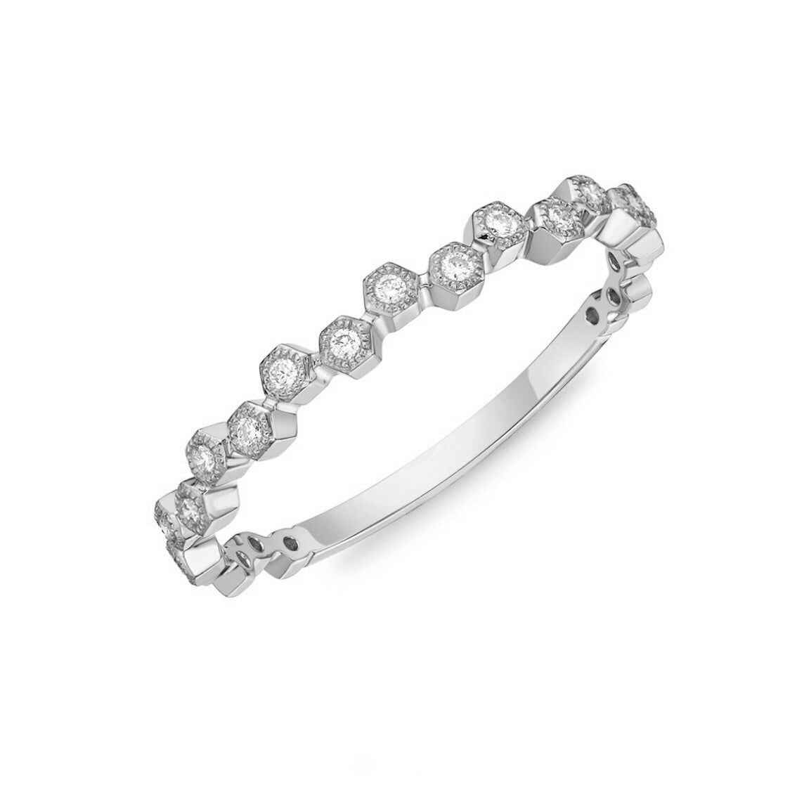 Memoire Diamond Wedding Band