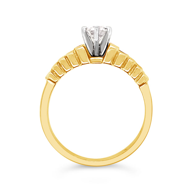 Forevermark Yellow Gold Diamond Engagement Ring