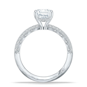 Tacori "Sculpted Crescent" Engagement Ring