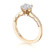 Tacori "Coastal Crescent" Engagement Ring