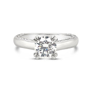 White Gold Diamond Engagement Ring