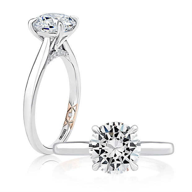 A. JAFFE Solitaire Engagement Ring