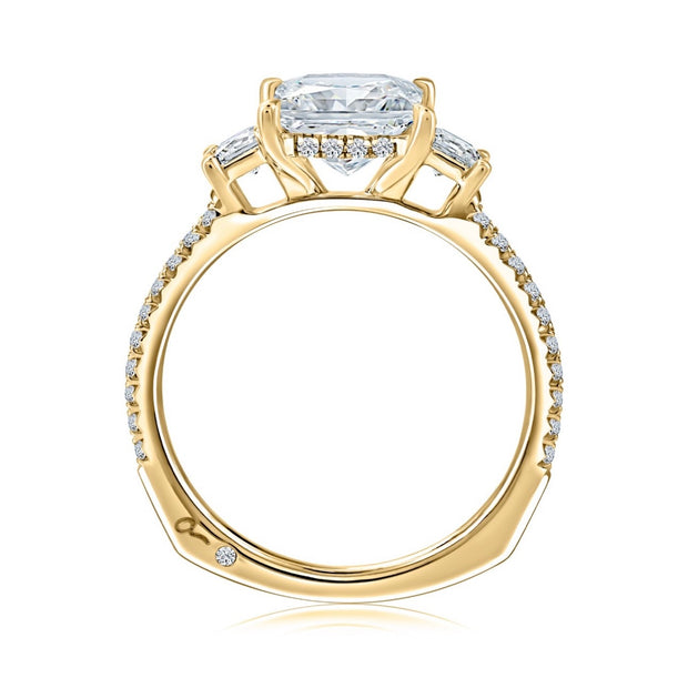 A. JAFFE Diamond Engagement Ring