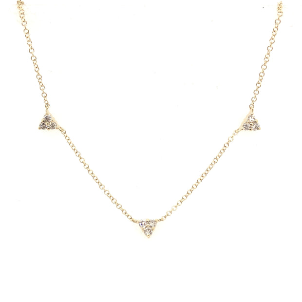 Yellow Gold Diamond Fashion Necklace