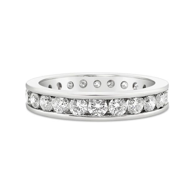 White Gold Diamond Eternity Band