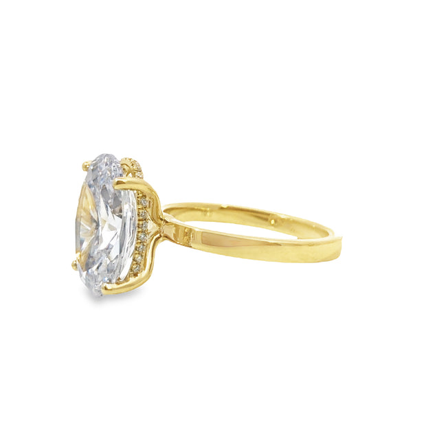 Padis Classique Halo Engagement Ring