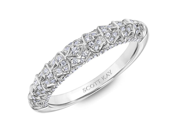 Scott Kay "Heaven's Gates" Wedding Band