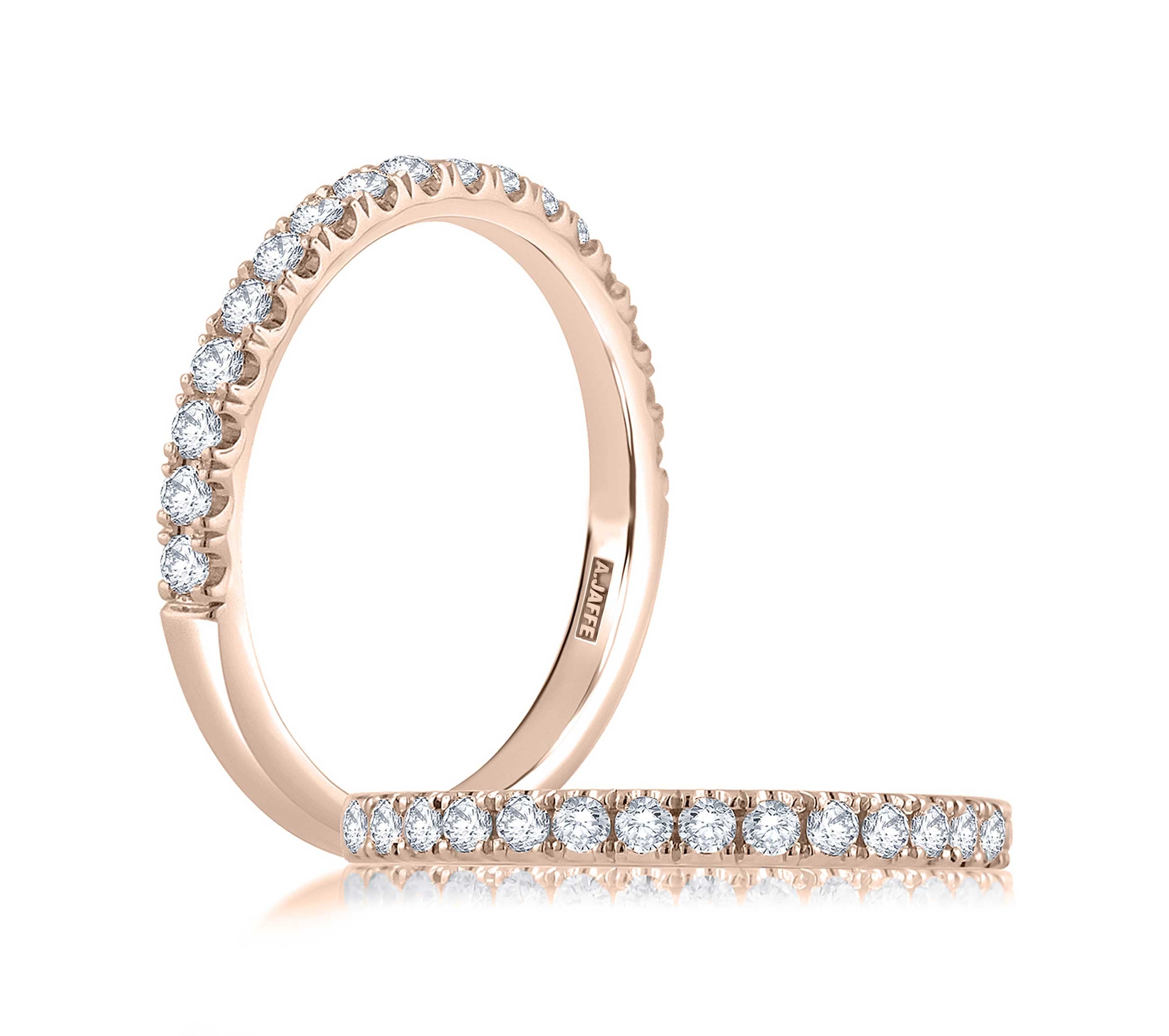 A. JAFFE Diamond Wedding Band