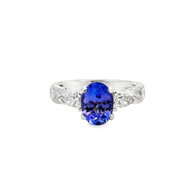 RINGS TANZANITE PLATINUM