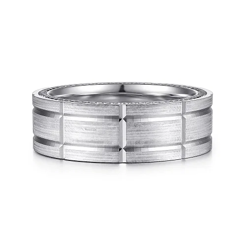 GABRIEL & CO "Contemporary" Men's Wedding Band