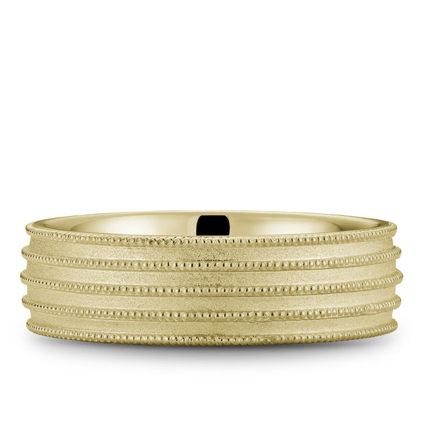 Noam Carver Men's "Bridal" Wedding Band