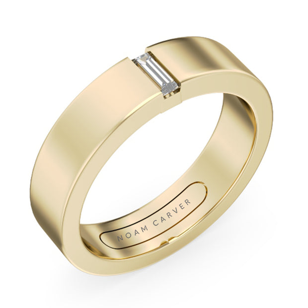Noam Carver Men's "Bridal" Wedding Band