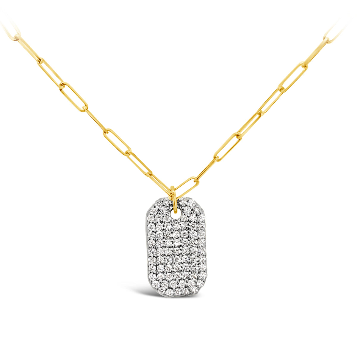 Yellow Gold Diamond Fashion Pendant