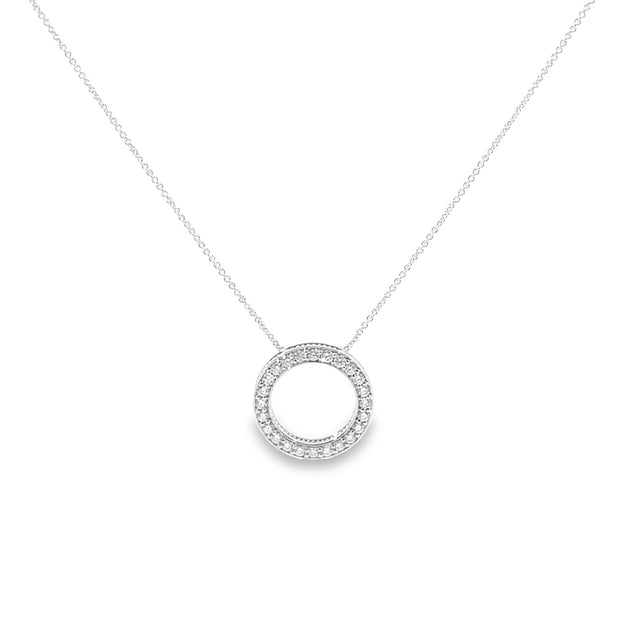 Verragio "Veritage" Diamond Circle Pendant