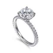 GABRIEL & CO "Classic" Engagement Ring