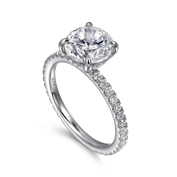 GABRIEL & CO "Classic" Engagement Ring