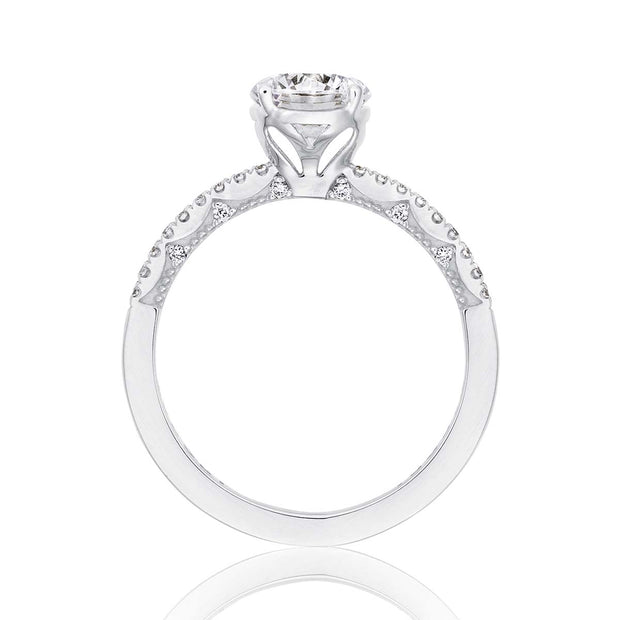 Tacori "Coastal Crescent" Engagement Ring