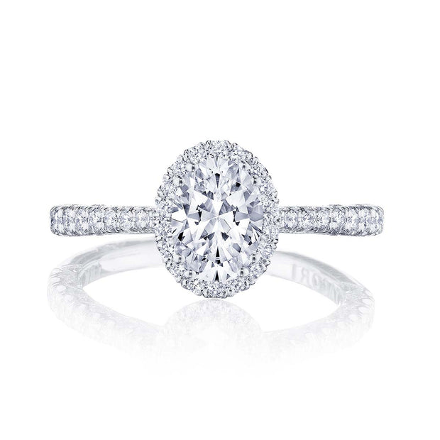 Tacori "Petite Crescent" Engagement Ring