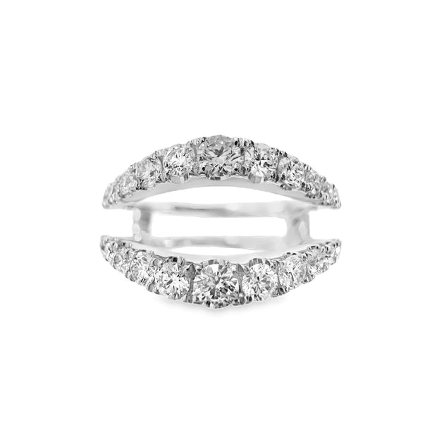 White Gold Diamond Ring Enhancer
