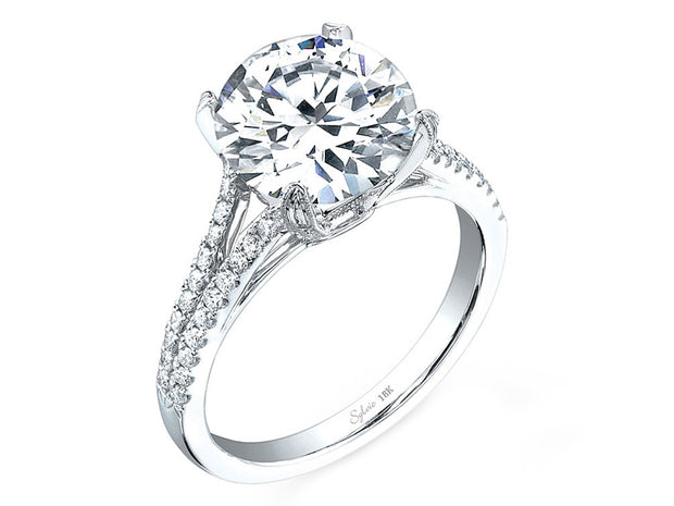 Sylvie Diamond Engagement Ring