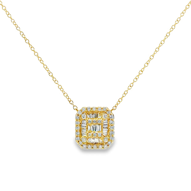 Yellow Gold Diamond Fashion Necklace