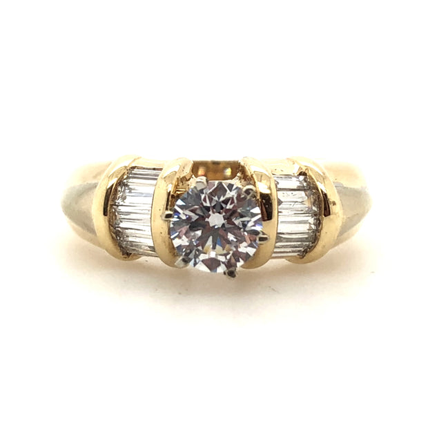 Yellow Gold Diamond Engagement Ring