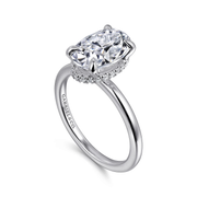 GABRIEL & CO "Classic" Engagement Ring