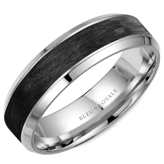Bleu Royale "Distinct" Men's Wedding Band