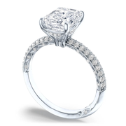 Tacori "Sculpted Crescent" Engagement Ring