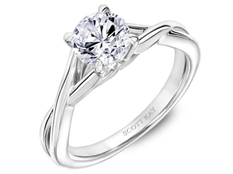 Scott Kay "Namaste" Solitaire Engagement Ring