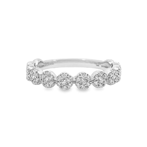 GABRIEL & CO "Stackable" Wedding Band