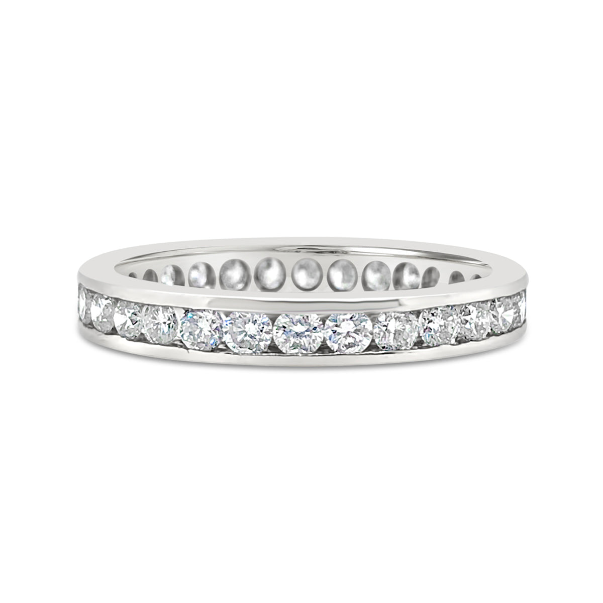 White Gold Diamond Eternity Band