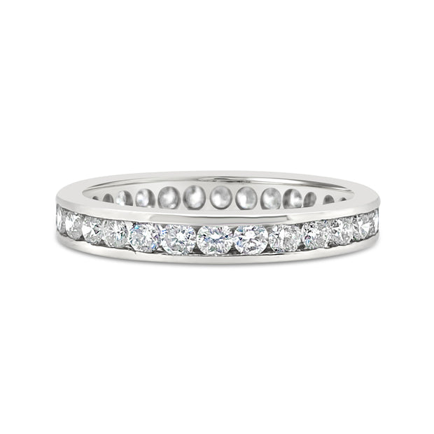 White Gold Diamond Eternity Band