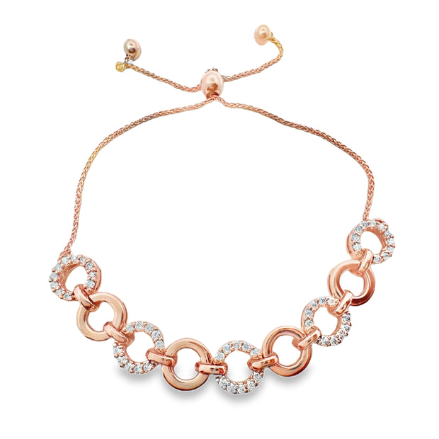 Rose Gold Diamond Fashion Bracelet