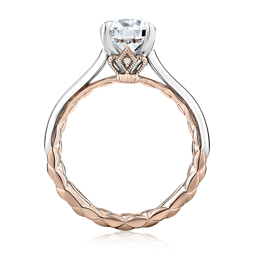 A. JAFFE Solitaire Engagement Ring