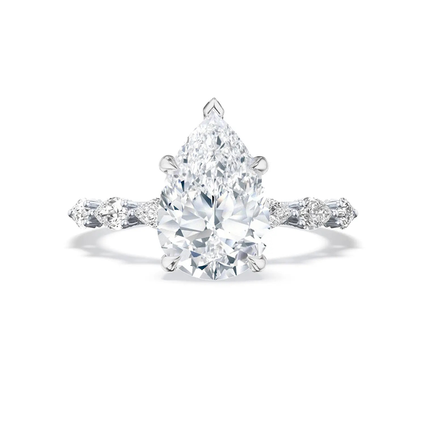 Tacori "Sculpted Crescent" Engagement Ring