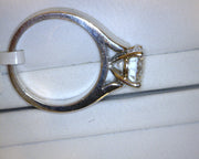 Precision Set "FlushFit" Solitaire Engagement Ring