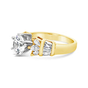 Yellow Gold Diamond Engagement Ring