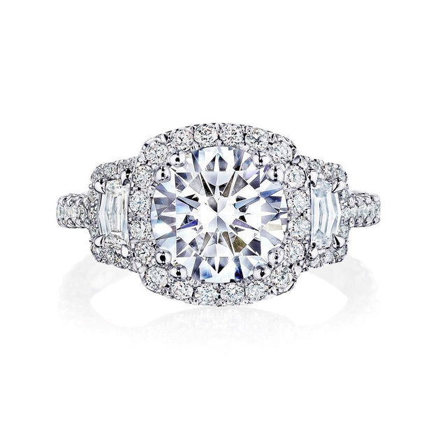 Tacori "Petite Cescent RoyalT" Engagement Ring