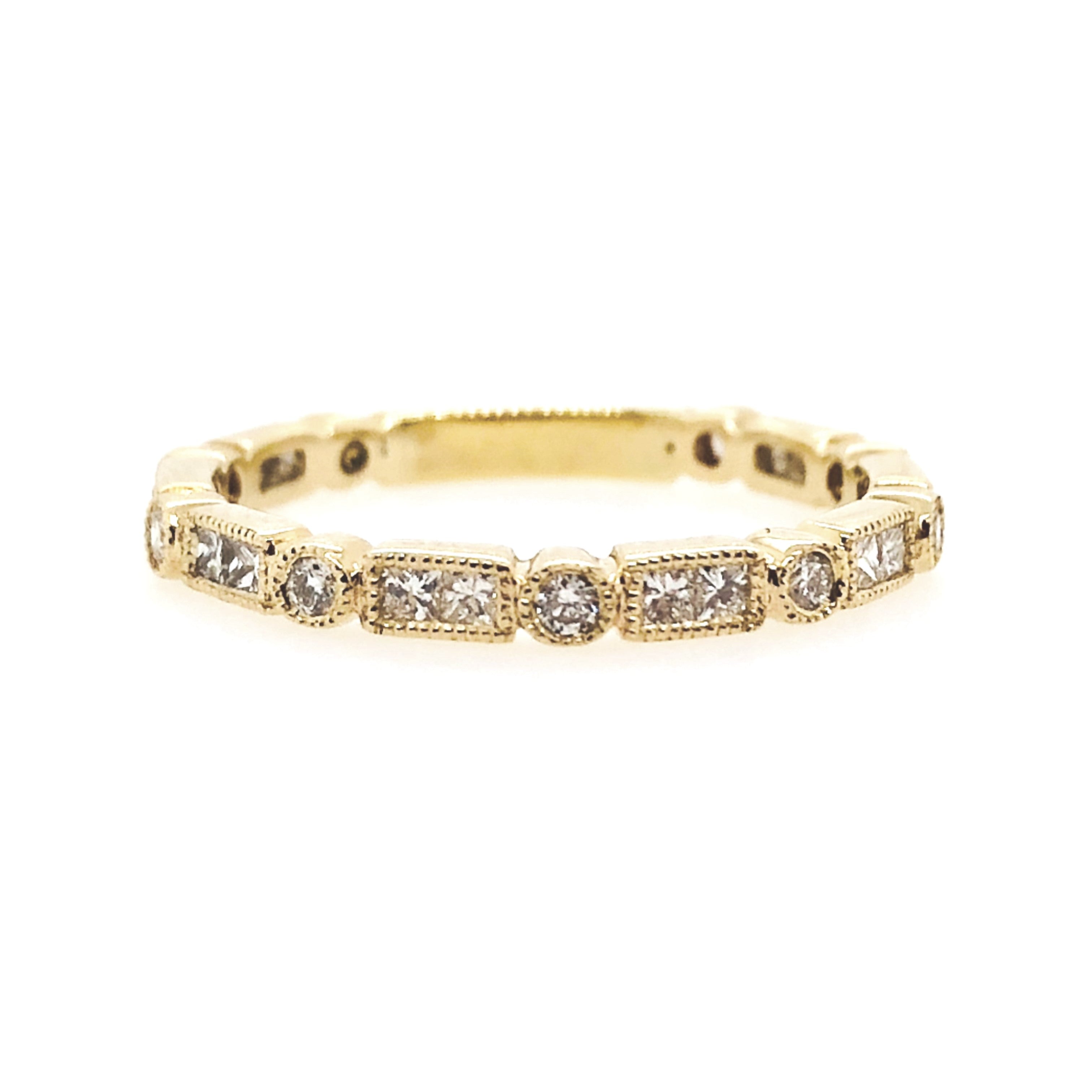 Yellow Gold Diamond Wedding Band