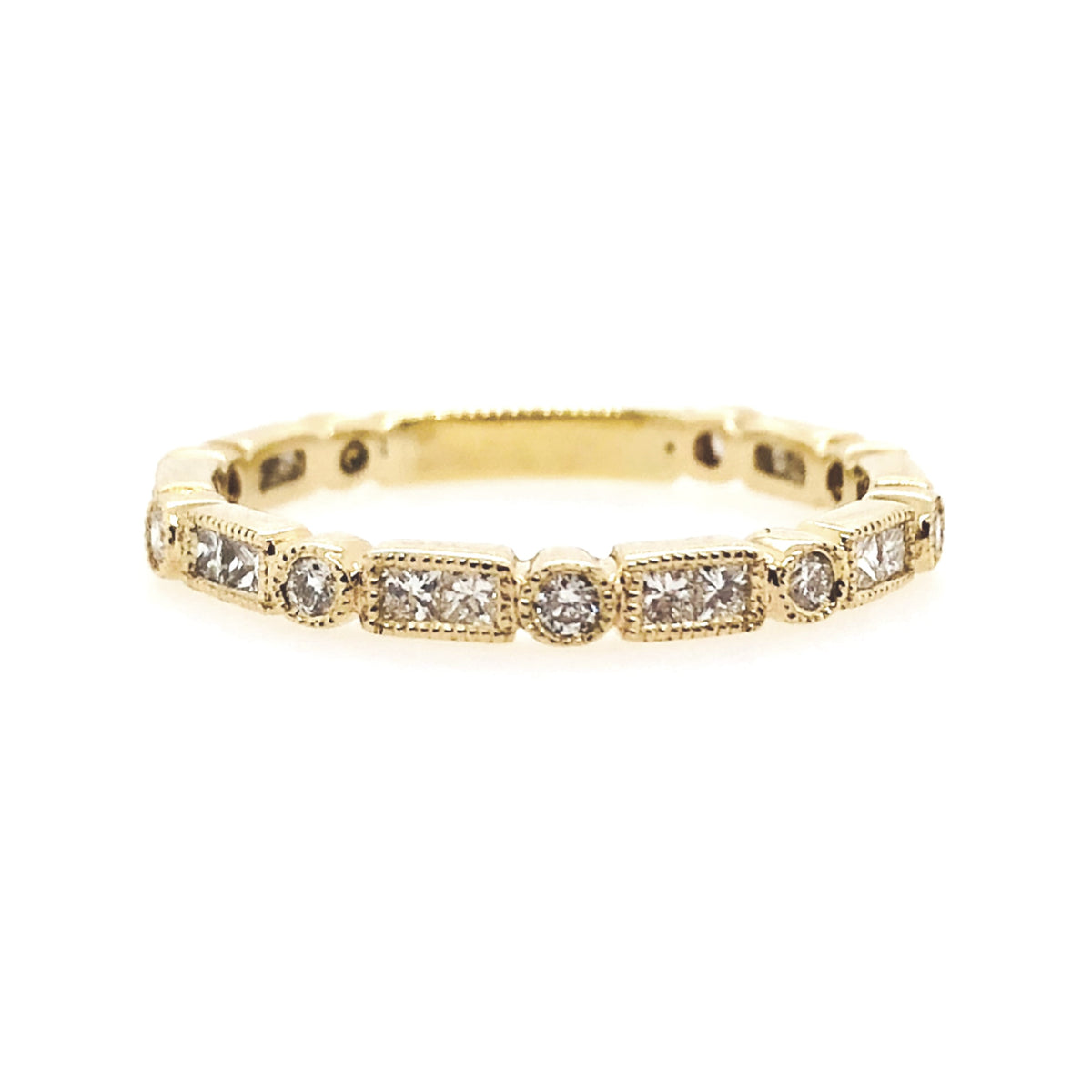 Yellow Gold Diamond Wedding Band