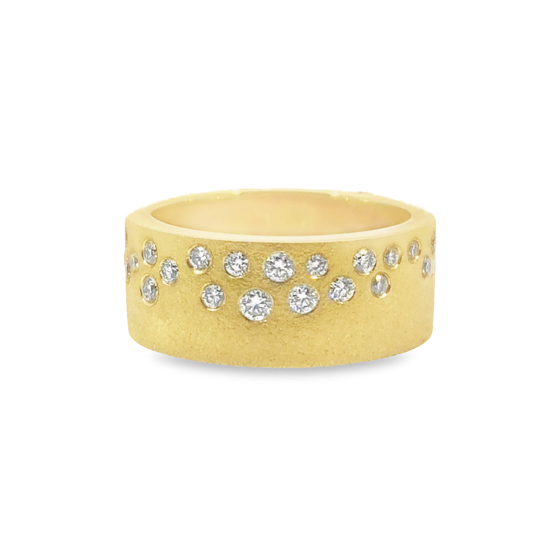 Yellow Gold Diamond Fashion Band