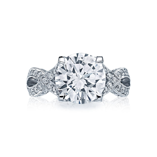 Tacori "Ribbon RoyalT" Engagement Ring