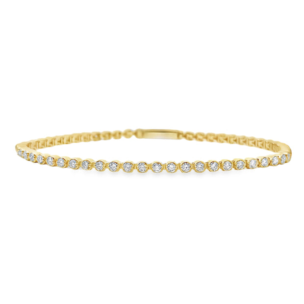 Yellow Gold Diamond Fashion Bracelet