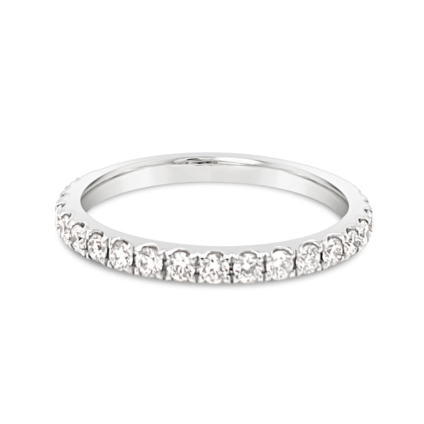 White Gold Diamond Eternity Band