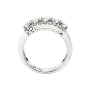 Forevermark White Gold Five Stone Diamond Band