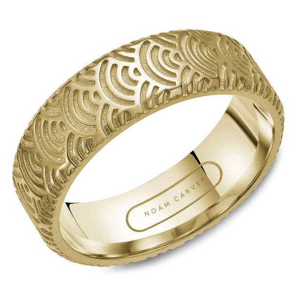 Noam Carver Men's "Bridal" Wedding Band