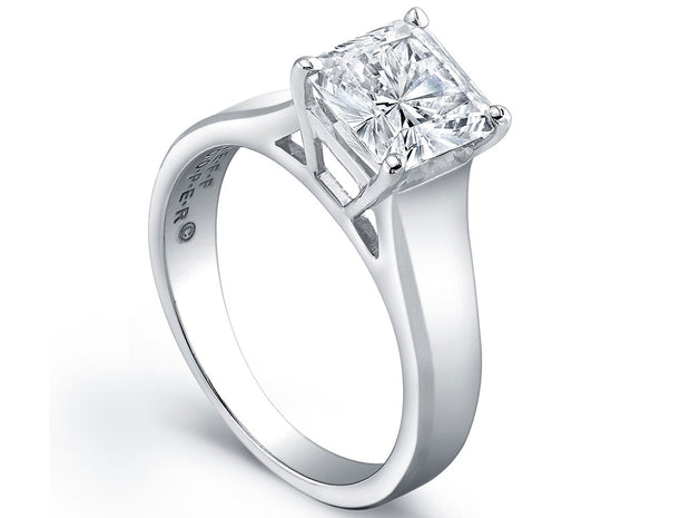 Jeff Cooper Solitaire Engagement Ring